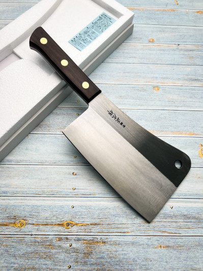 Нож кухонный Топорик Masahiro Japanese Steel Rose 13496, лезвие 187 мм., сталь Japanese Steel Нож кухонный Топорик Masahiro Japanese Steel Rose 13496, лезвие 187 мм., сталь Japanese Steel