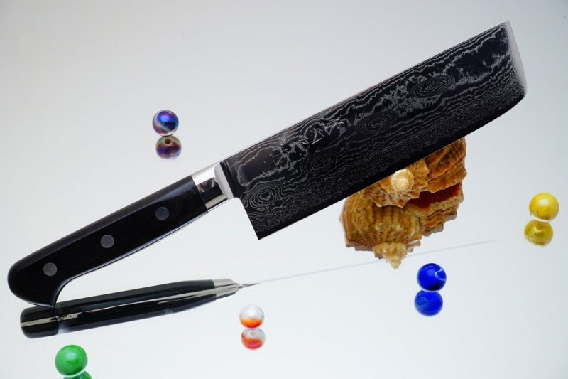 Нож для овощей RYUSEN Bonten-Unryu Nakiri BU-108, 165 мм. Нож для овощей RYUSEN Bonten-Unryu Nakiri BU-108, 165 мм.