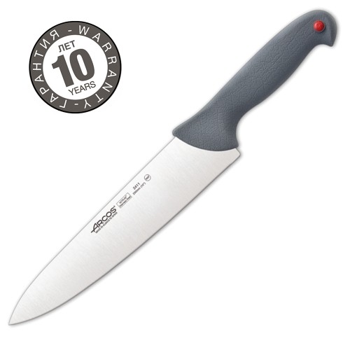 Нож поварской Arcos Colour-prof 2411, 25 см. Нож поварской Arcos Colour-prof 2411, 25 см.
