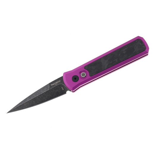 Нож Pro-Tech GODSON 7211-Marble CF Purple DLCW Нож Pro-Tech GODSON 7211-Marble CF Purple DLCW