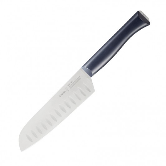 Нож Santoku Opinel №219, темно-синий, нержавеющая сталь, 200 мм. Нож Santoku Opinel №219, темно-синий, нержавеющая сталь, 200 мм.