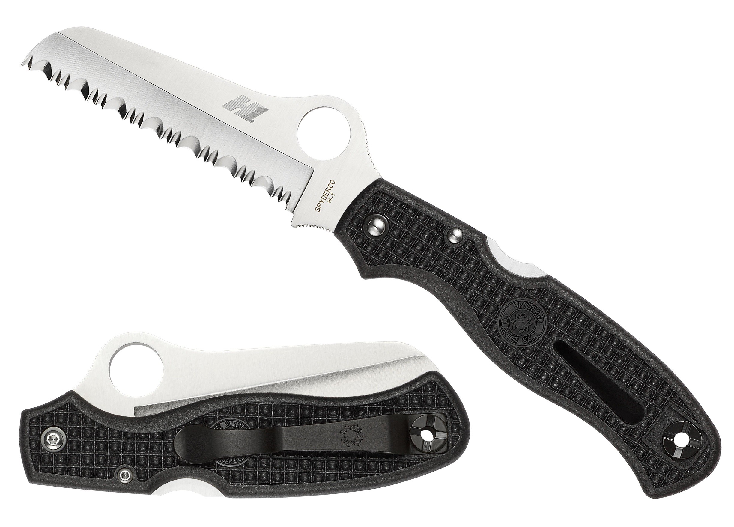 Складной нож Spyderco Atlantic Salt C89SBK Складной нож Spyderco Atlantic Salt C89SBK