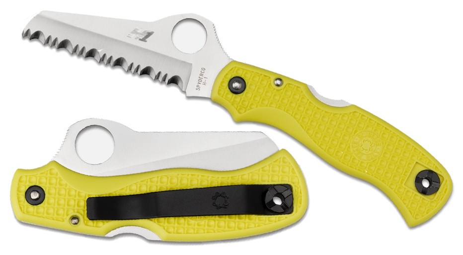 Складной нож Spyderco Saver Salt C118SYL Складной нож Spyderco Saver Salt C118SYL