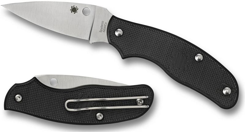 Складной нож Spyderco SC179PBK SPY-DK Slipjoint Folder Складной нож Spyderco SC179PBK SPY-DK Slipjoint Folder