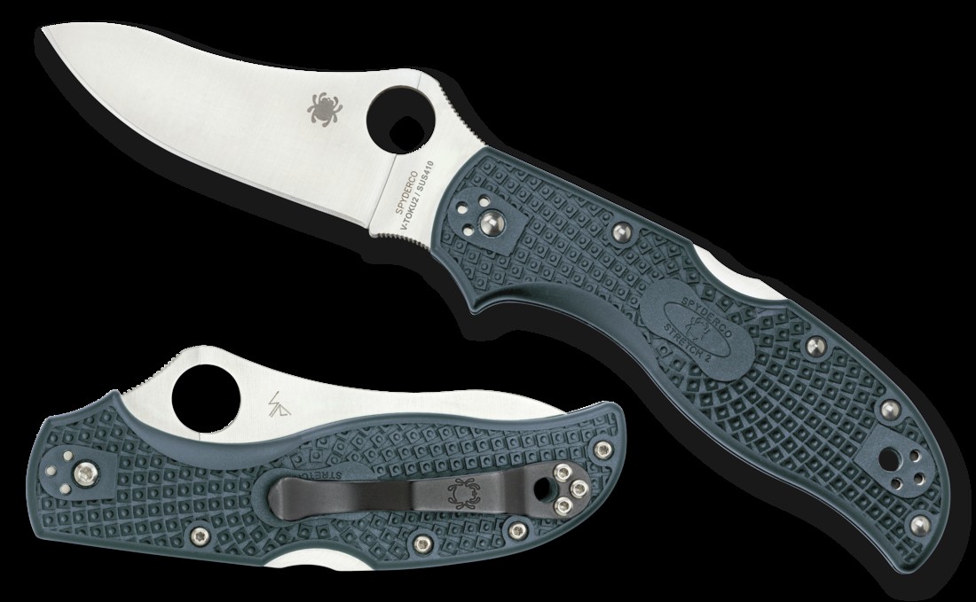 Складной нож Spyderco Stretch 2 LW Sprint Run C90FPBLE2 Складной нож Spyderco Stretch 2 LW Sprint Run C90FPBLE2