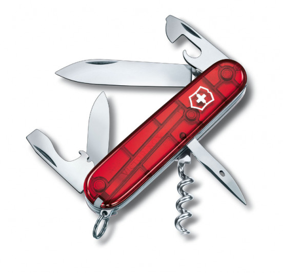 Складной нож Victorinox 1.3603.T Spartan, 12 функций Складной нож Victorinox 1.3603.T Spartan, 12 функций