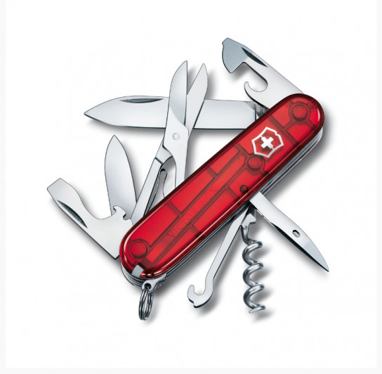 Складной нож Victorinox 1.3703.T Climber, 14 функций Складной нож Victorinox 1.3703.T Climber, 14 функций