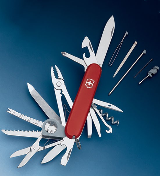 Складной нож Victorinox 1.6795 SwissChamp, 33 функции Складной нож Victorinox 1.6795 SwissChamp, 33 функции