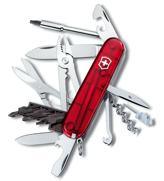 Складной нож Victorinox 1.7725.T Cyber Tool 34, 34 функции Складной нож Victorinox 1.7725.T Cyber Tool 34, 34 функции