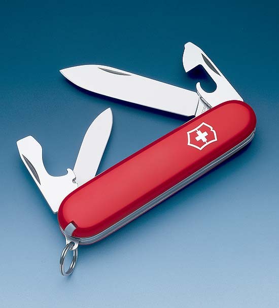 Швейцарский складной нож Victorinox 0.2503 Recruit, 10 функций Швейцарский складной нож Victorinox 0.2503 Recruit, 10 функций
