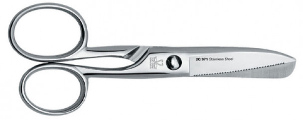 Ножницы кухонные Fox knives Due Cigni 2C 971/18, 18 см, нержавеющая сталь, Италия Ножницы кухонные Fox knives Due Cigni 2C 971/18, 18 см, нержавеющая сталь, Италия