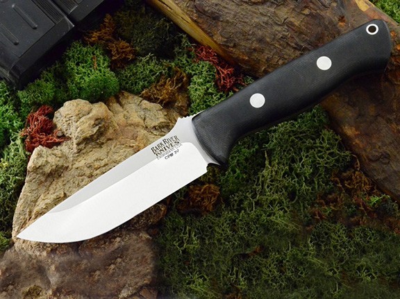 Охотничий нож Bark River Bravo 1 3VR Black Canvas Matte Охотничий нож Bark River Bravo 1 3VR Black Canvas Matte