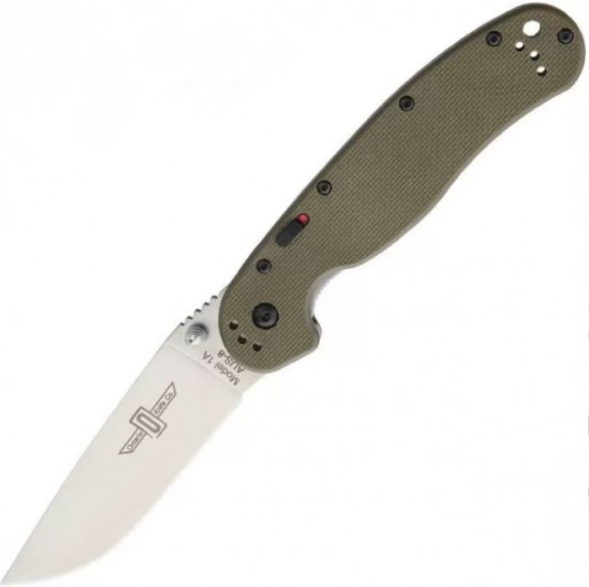 Складной нож Ontario RAT 1A SP O8870OD, сталь AUS-8, 88,9 мм Складной нож Ontario RAT 1A SP O8870OD, сталь AUS-8, 88,9 мм