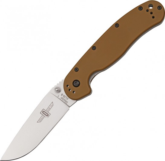 Складной нож Ontario RAT 1 ON8848CB Coyote Brown Складной нож Ontario RAT 1 ON8848CB Coyote Brown
