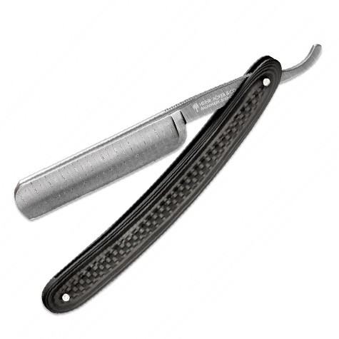 Опасная бритва Boker 140555DAM Damast Carbon 5/8 Опасная бритва Boker 140555DAM Damast Carbon 5/8