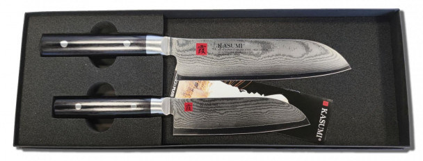 Подарочный набор из двух ножей Kasumi Damascus 891813, 13см. + 18см. Подарочный набор из двух ножей Kasumi Damascus 891813, 13см. + 18см.