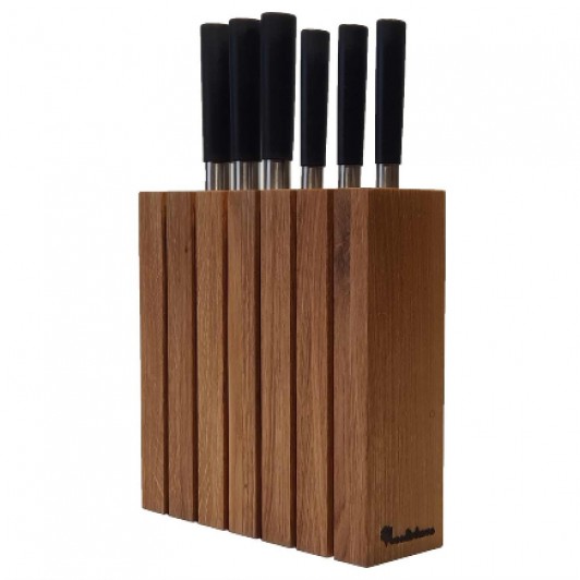 Подставка для ножей из дерева Woodinhome KS021UON Подставка для ножей из дерева Woodinhome KS021UON