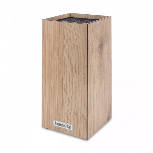 Подставка универсальная для кухонных ножей ComposeEat Everyday PDN102094OA4, дуб натуральный, 10х10х23 см Подставка универсальная для кухонных ножей ComposeEat Everyday PDN102094OA4, дуб натуральный, 10х10х23 см