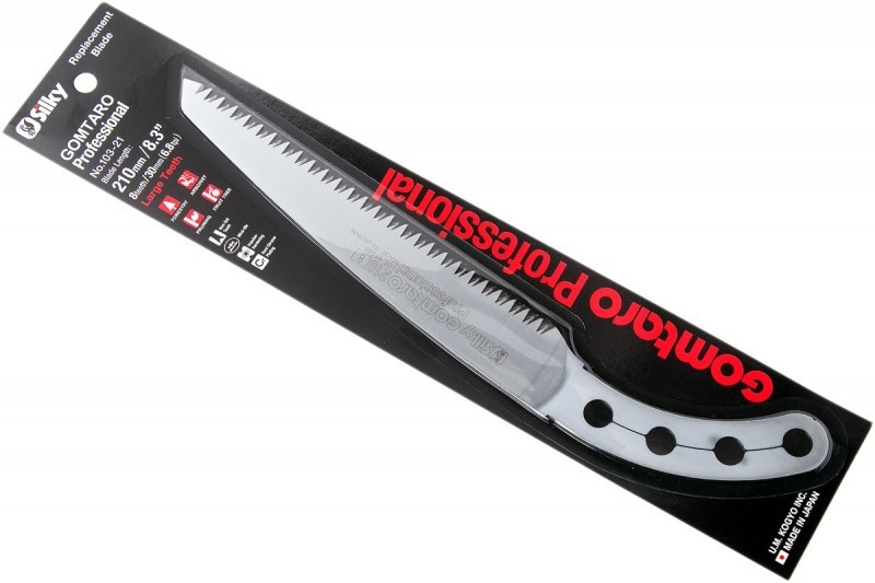 Полотно для пилы Silky GOMTARO 103-21, 210 мм. (8 зубьев на 30 мм.) Полотно для пилы Silky GOMTARO 103-21, 210 мм. (8 зубьев на 30 мм.)