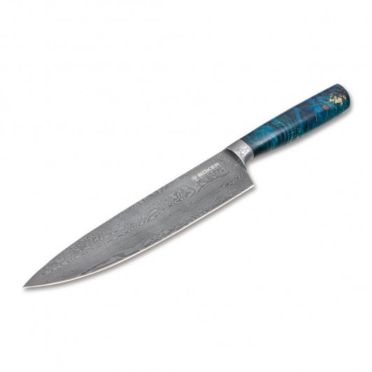 Поварской нож Boker 130743DAM Riviera Damascus Chef's Knife Поварской нож Boker 130743DAM Riviera Damascus Chef's Knife