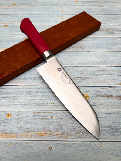 Поварской нож Sakai Takayuki Сантоку 11208, 17 см, сталь Inox 8A Stainless Steel Поварской нож Sakai Takayuki Сантоку 11208, 17 см, сталь Inox 8A Stainless Steel