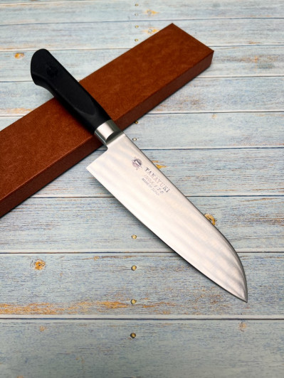 Поварской нож Sakai Takayuki Сантоку 11445, 17 см, сталь Inox 8A Stainless Steel Поварской нож Sakai Takayuki Сантоку 11445, 17 см, сталь Inox 8A Stainless Steel