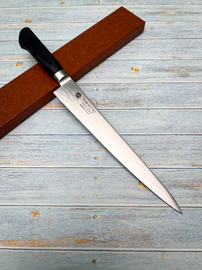 Поварской нож Sakai Takayuki Суджихики 11423, 25 см, сталь Inox 8A Stainless Steel Поварской нож Sakai Takayuki Суджихики 11423, 25 см, сталь Inox 8A Stainless Steel