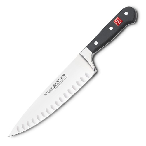 Поварской нож с углублениями на кромке Wuesthof Classic 4572/20, 20 см. Поварской нож с углублениями на кромке Wuesthof Classic 4572/20, 20 см.