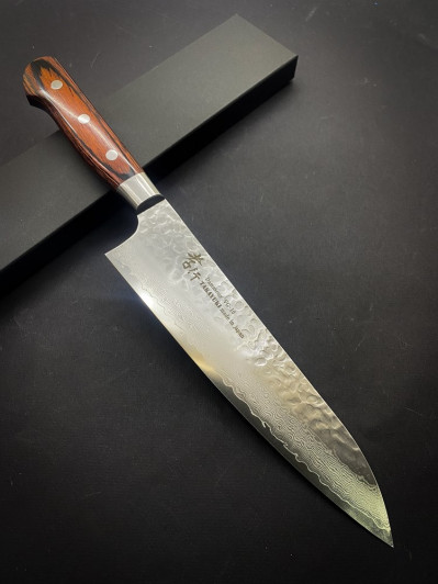 Поварской нож Sakai Takayuki Damascus, 07395, 33 сл., 210 мм Поварской нож Sakai Takayuki Damascus, 07395, 33 сл., 210 мм