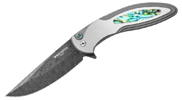 Автоматический складной нож Pro-Tech Cambria Abalone Damascus Автоматический складной нож Pro-Tech Cambria Abalone Damascus