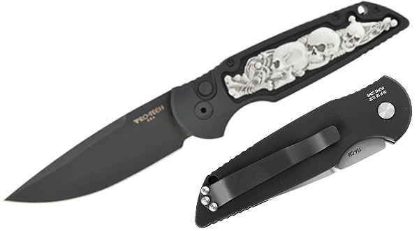 Автоматический нож Pro-Tech Tactical Response 3 TR-3.42 Shaw Skull Автоматический нож Pro-Tech Tactical Response 3 TR-3.42 Shaw Skull