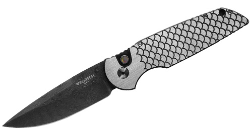 Автоматический нож Pro-Tech Tactical Response TR-3 Steel Damascus Custom Автоматический нож Pro-Tech Tactical Response TR-3 Steel Damascus Custom
