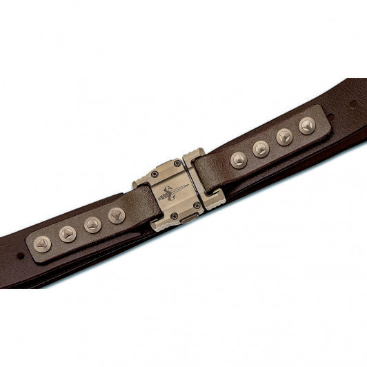 Ремень Marfione Apis Belt Distressed dark brown water buffalo Ремень Marfione Apis Belt Distressed dark brown water buffalo