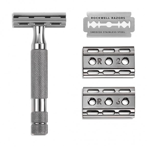 Бритвенный станок Rockwell, модель 6C, Gunmetal, RR-6C-GM Бритвенный станок Rockwell, модель 6C, Gunmetal, RR-6C-GM