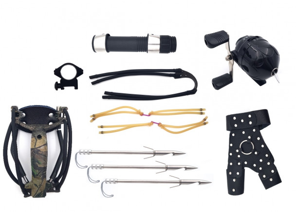 Рогатка Centershot JKDG-19B07-CM2 с комплектом для боуфишинга камуфляж Рогатка Centershot JKDG-19B07-CM2 с комплектом для боуфишинга камуфляж