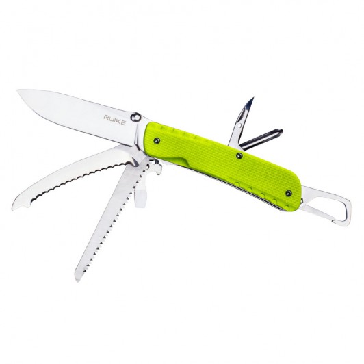 Нож multi-functional Ruike LD43 желто-зеленый Нож multi-functional Ruike LD43 желто-зеленый