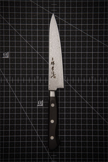 Sakai Takayuki Нож кухонный Петти 135/245мм AUS-10/45 Layers Damascus Sakai Takayuki Нож кухонный Петти 135/245мм AUS-10/45 Layers Damascus