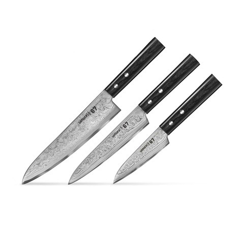 Набор кухонных ножей Samura 67 Damascus SD67-022017 Набор кухонных ножей Samura 67 Damascus SD67-022017