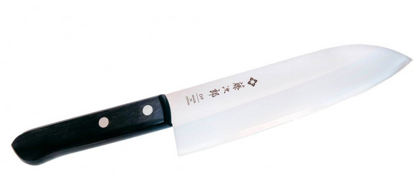 Кухонный нож Сантоку Tojiro Western Knife F-301, 17 см. Кухонный нож Сантоку Tojiro Western Knife F-301, 17 см.
