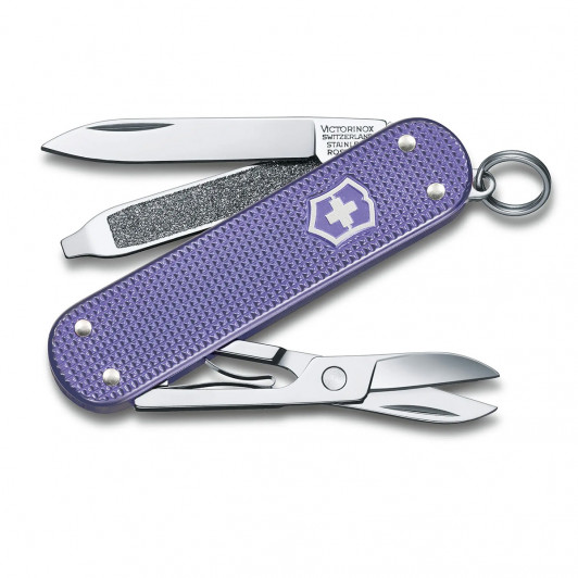 Швейцарский нож Victorinox 0.6221.223G Electric Lavender, 7 функций Швейцарский нож Victorinox 0.6221.223G Electric Lavender, 7 функций