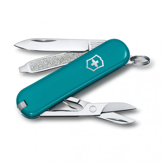 Швейцарский нож Victorinox 0.6223.23G Mountain Lake, 7 функций Швейцарский нож Victorinox 0.6223.23G Mountain Lake, 7 функций