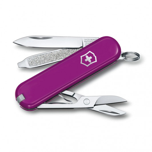 Швейцарский нож Victorinox 0.6223.52G Tasty Grape, 7 функций Швейцарский нож Victorinox 0.6223.52G Tasty Grape, 7 функций
