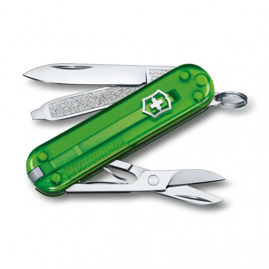 Швейцарский нож Victorinox 0.6223.T41G Green Tea, 7 функций Швейцарский нож Victorinox 0.6223.T41G Green Tea, 7 функций