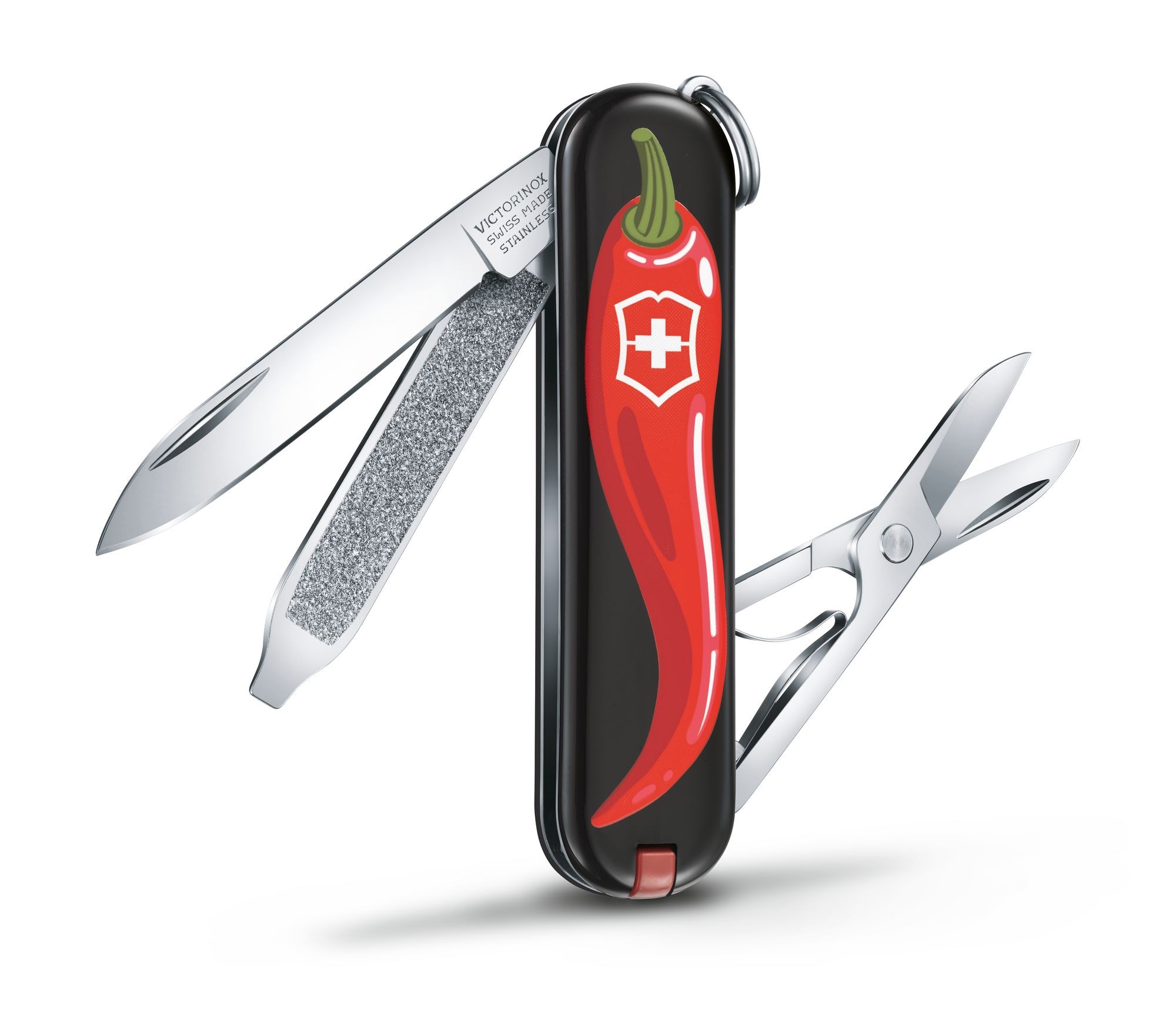 Швейцарский нож Victorinox Classic SD "Chili Peppers" 0.6223.L1904, 7 функций Швейцарский нож Victorinox Classic SD "Chili Peppers" 0.6223.L1904, 7 функций