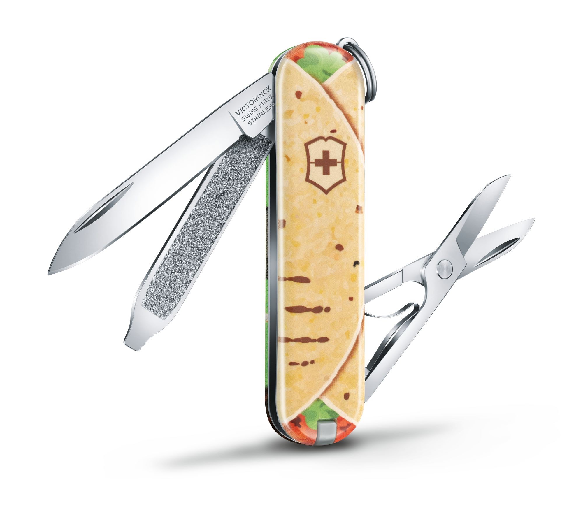 Швейцарский нож Victorinox Classic SD "Mexican Tacos" 0.6223.L1903, 7 функций Швейцарский нож Victorinox Classic SD "Mexican Tacos" 0.6223.L1903, 7 функций