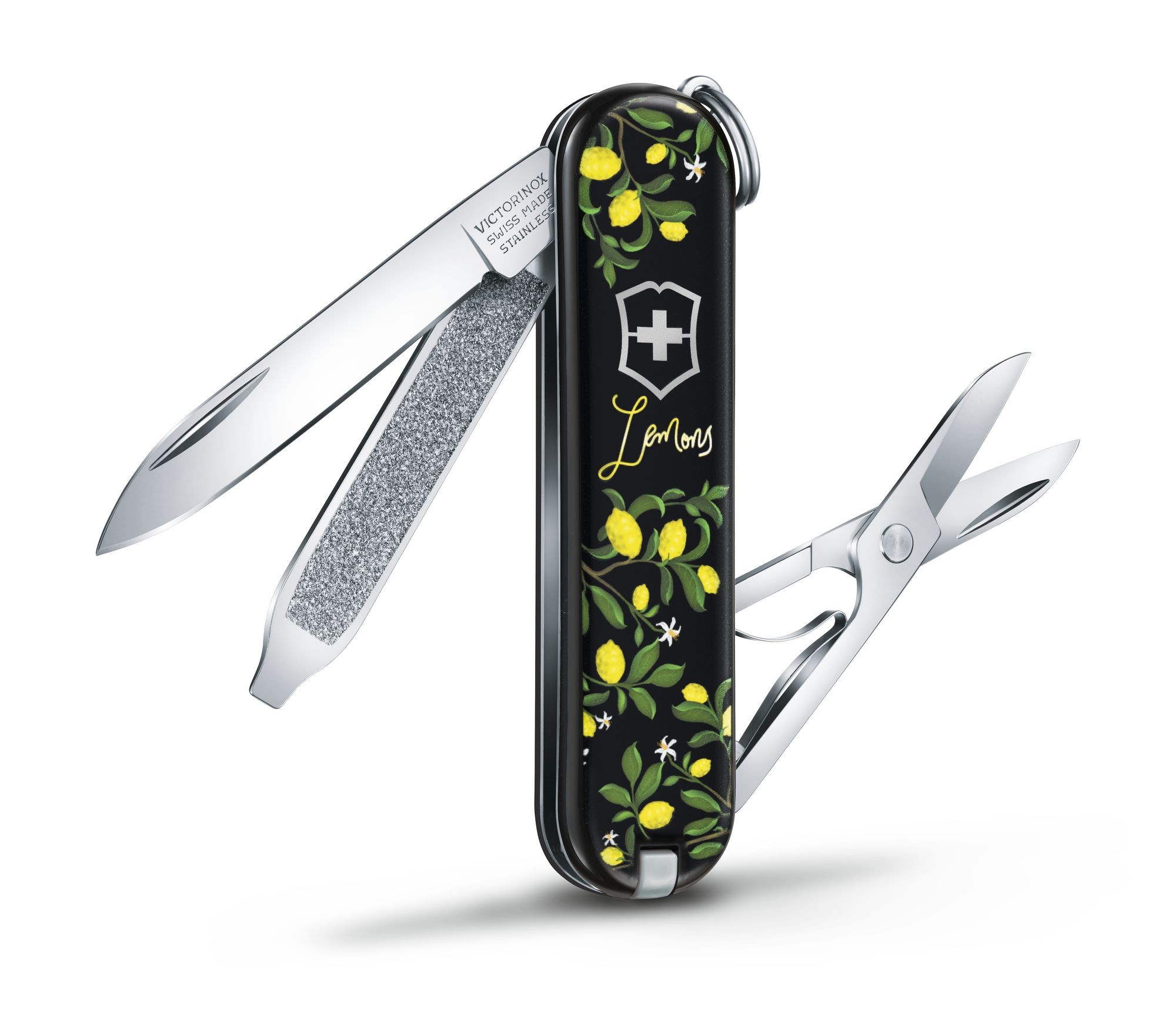 Швейцарский нож Victorinox Classic SD "When Life Gives You Lemons" 0.6223.L1905, 7 функций Швейцарский нож Victorinox Classic SD "When Life Gives You Lemons" 0.6223.L1905, 7 функций