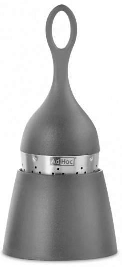Ситечко для заваривания чая на подставке с серой ручкой ADHOC Floatea TE16, 13 x 4 см Ситечко для заваривания чая на подставке с серой ручкой ADHOC Floatea TE16, 13 x 4 см