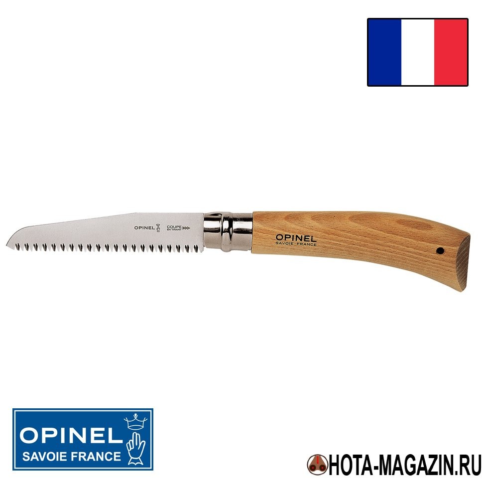 Складная пила для охоты Opinel, 12 см. Складная пила для охоты Opinel, 12 см.