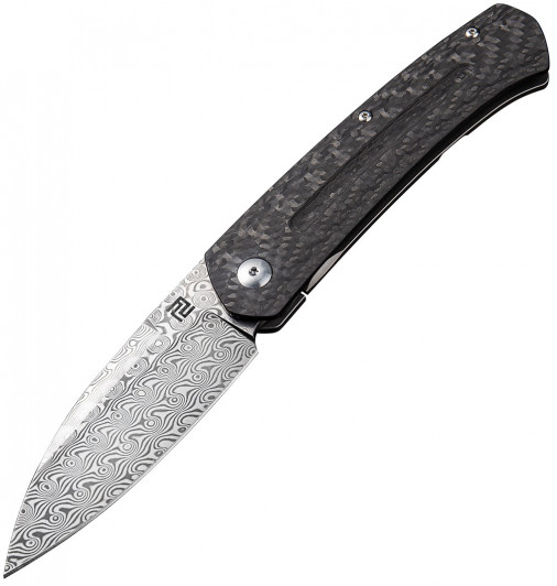 Складной нож Artisan Cutlery 1839G-DCF Centauri, сталь Damascus steel, 8,8 см. Складной нож Artisan Cutlery 1839G-DCF Centauri, сталь Damascus steel, 8,8 см.