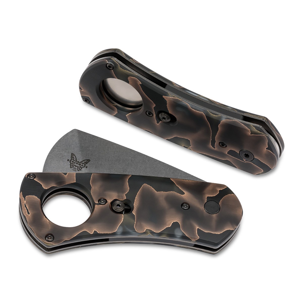 Складной нож Benchmade 1500-191 Cigar Cutter Gold Class Складной нож Benchmade 1500-191 Cigar Cutter Gold Class